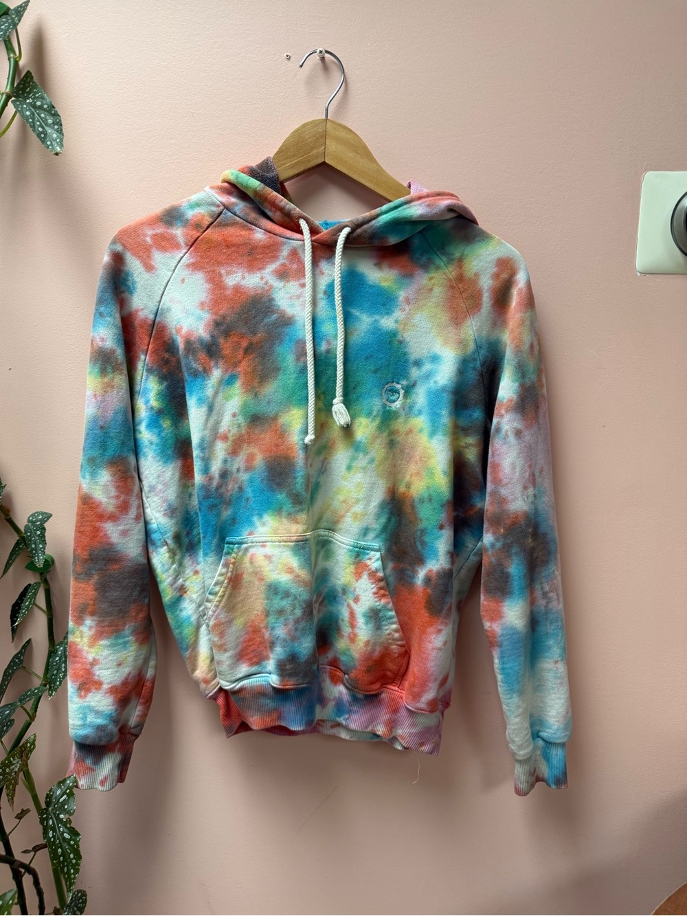 Big Bud Press Hoodie - Rainbow Splotch XS
